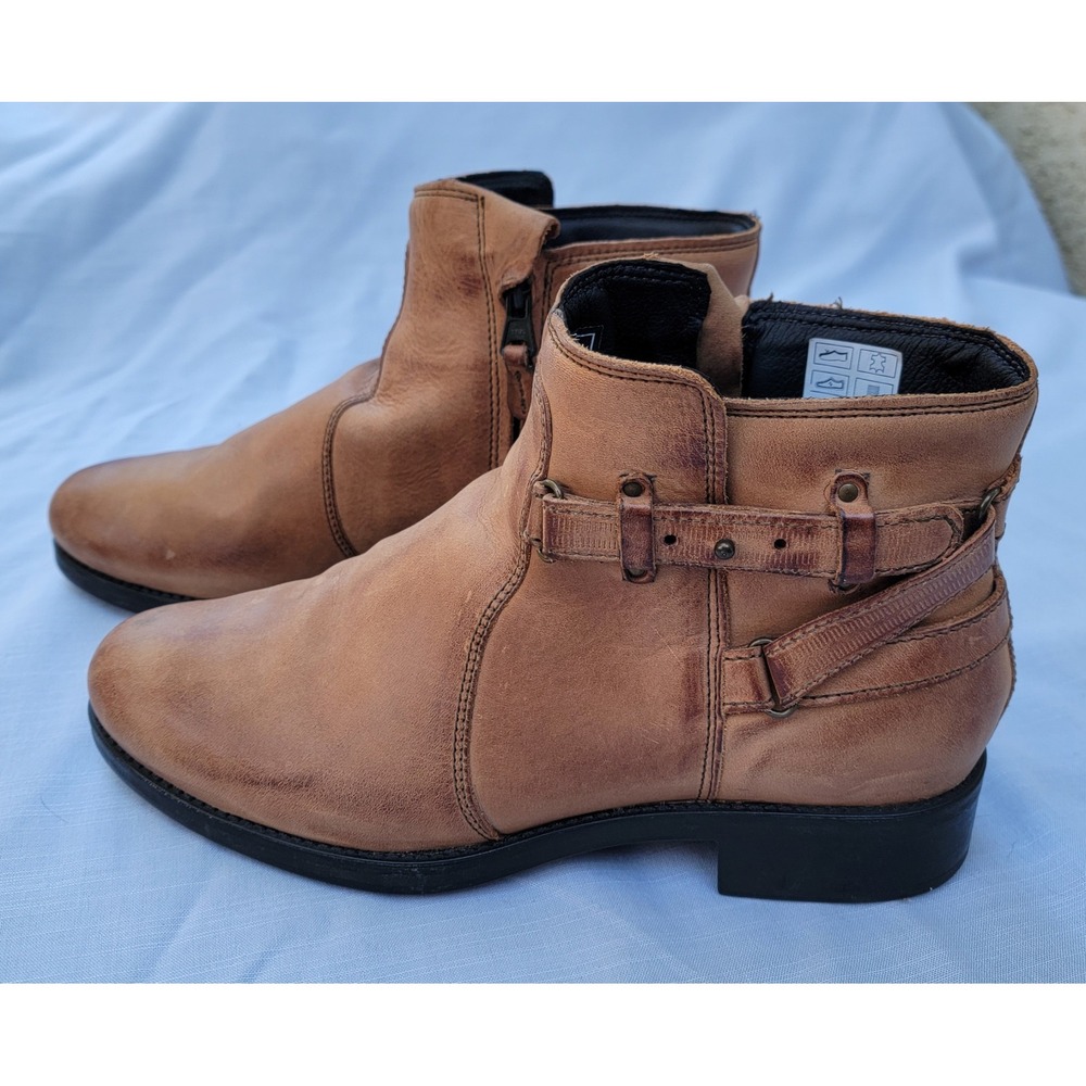 Alpinestars Stella Kerry WP Waterproof Leather Moto Boots Tan Brown Women 8.5